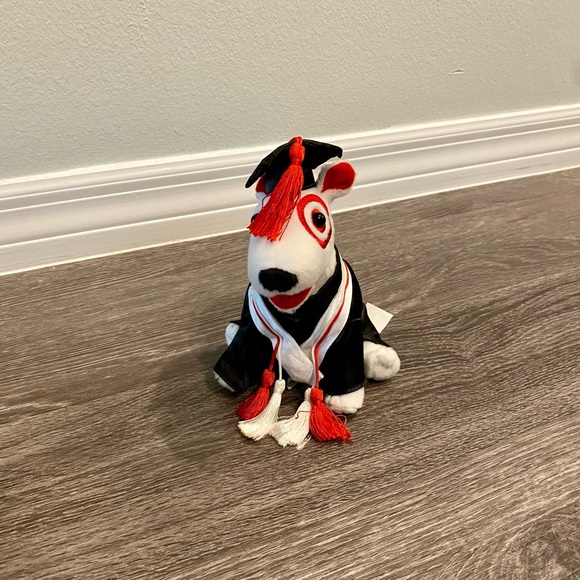 Target Other Target Dog Plush Graduation Dog Stuffed Toy Bullseye